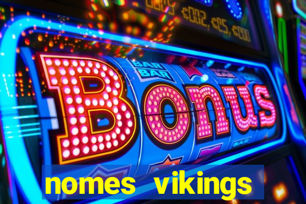 nomes vikings masculinos e significados